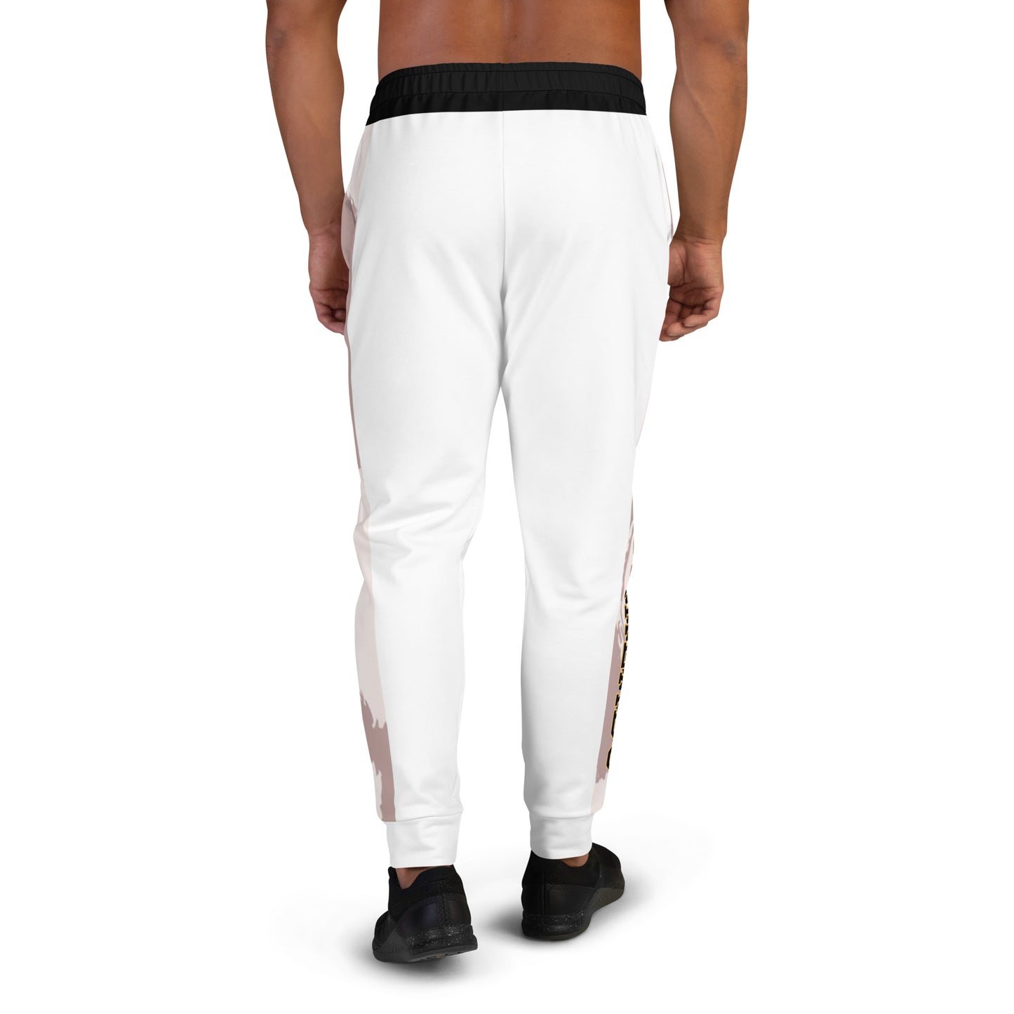 8xquiZit Collection T8T  Pynk Slaymingo Men's Joggers - White