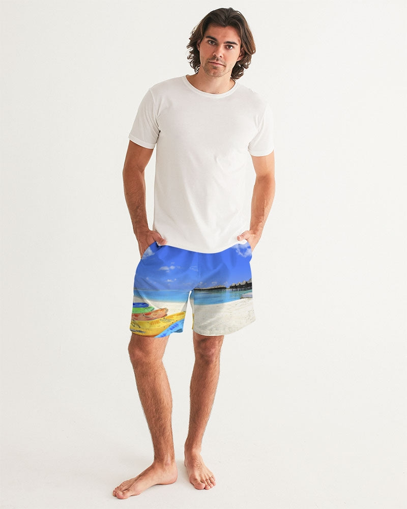 Beach Kayak Men's Swim Trunk