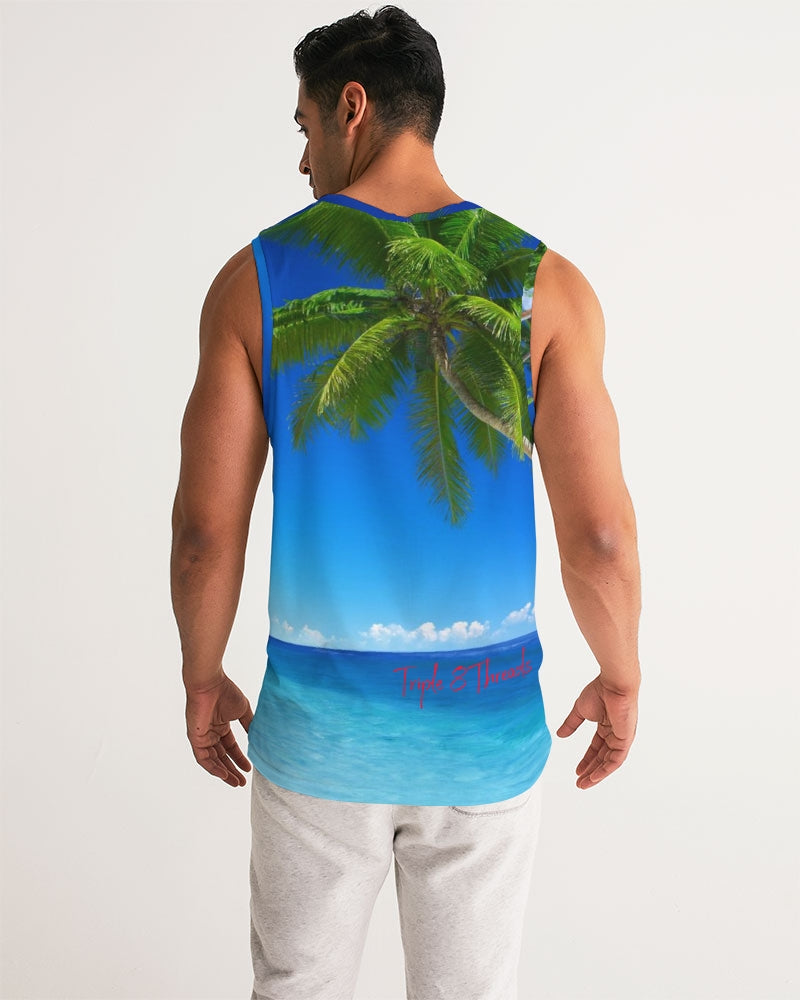 Beach Palms Men's Sports Tank