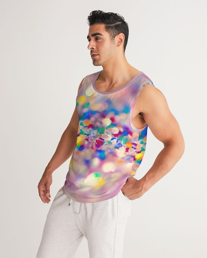 Rainbow Jewels Coruscate Men's Sports Tank