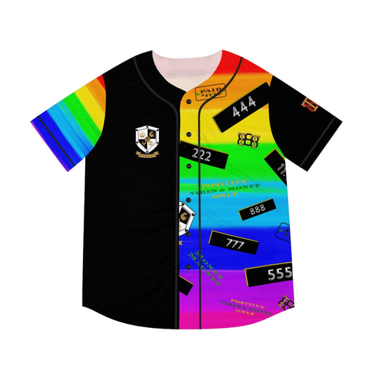 Pride 2022 Men's Rainbow Baseball Jersey