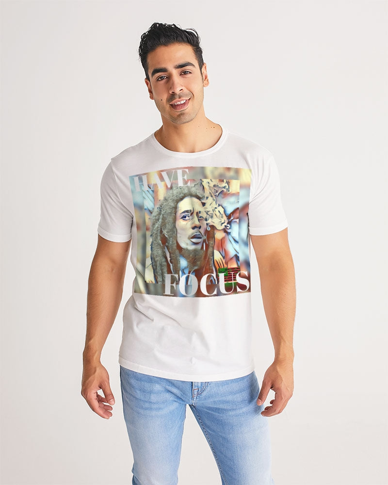 Have Focus "Bob Marley" Blue Men's Tee