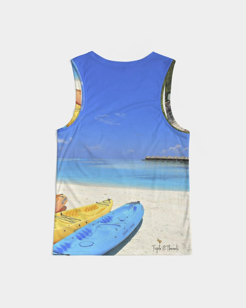 Beach Kayak Men's Sports Tank