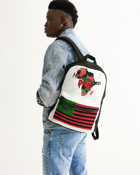 Motherland Drip Small Canvas Backpack