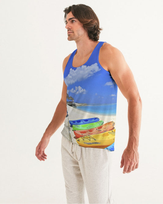 Beach Kayak Men's Tank