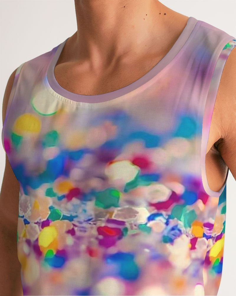 Rainbow Jewels Coruscate Men's Sports Tank