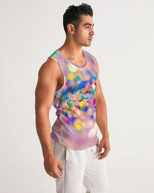 Rainbow Jewels Coruscate Men's Sports Tank