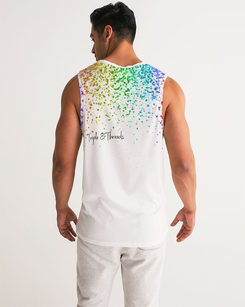 Rainbow Coruscate 2 Men's Sports Tank