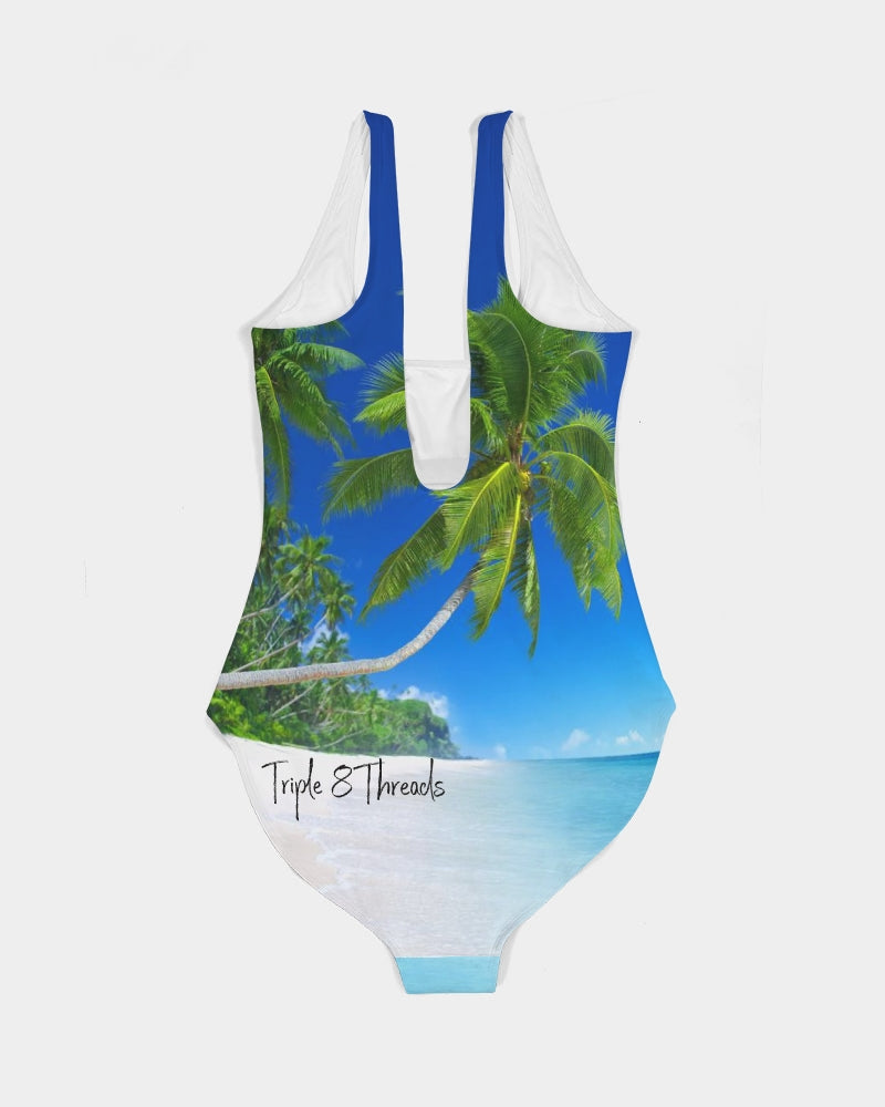 Beach Palms Women's One-Piece Swimsuit