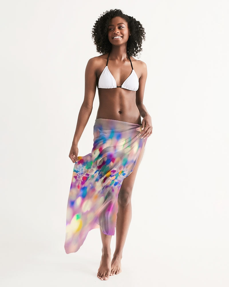 Rainbow Jewels Coruscate Swim Cover Up