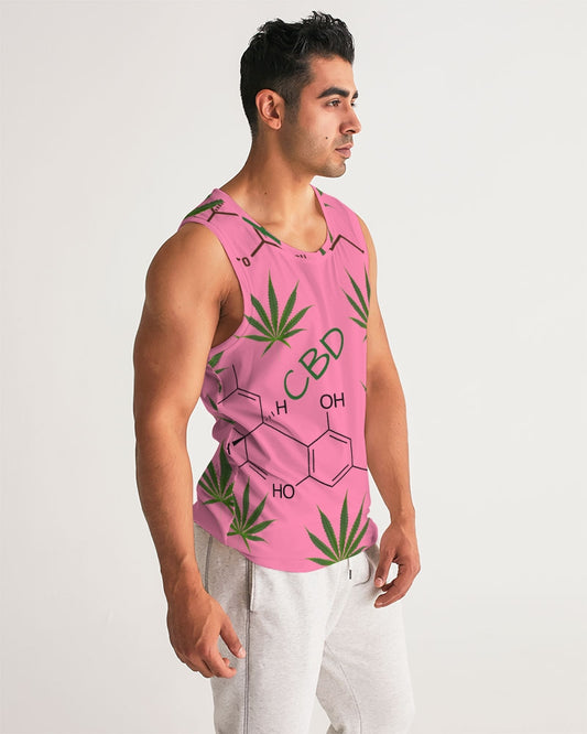 The Molecular Structure- Pink Men's Sports Tank