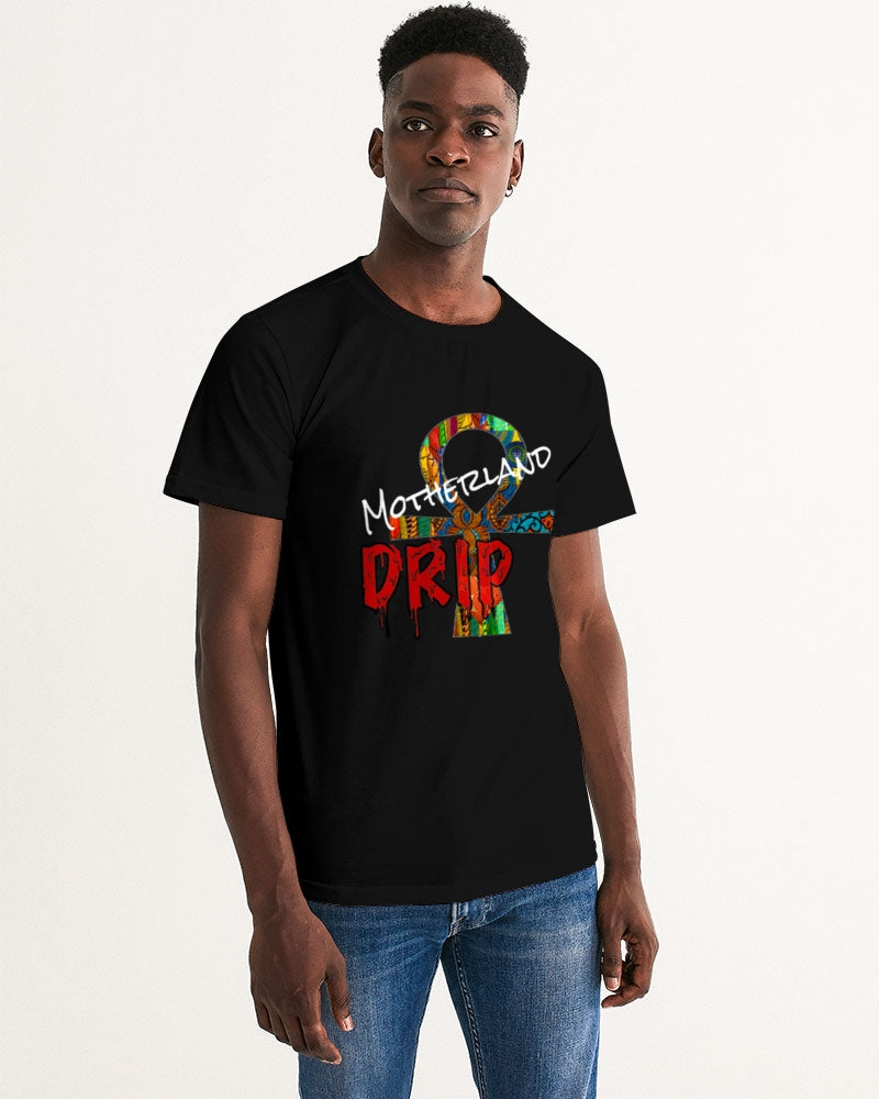 Ankh Motherland Drip - Art Color Men's Graphic Tee