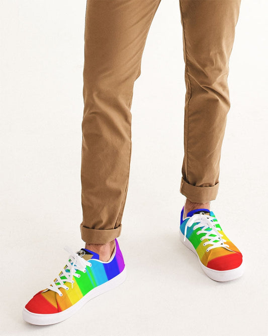 Pride 2022 Men's Painted Rainbow Sneaker