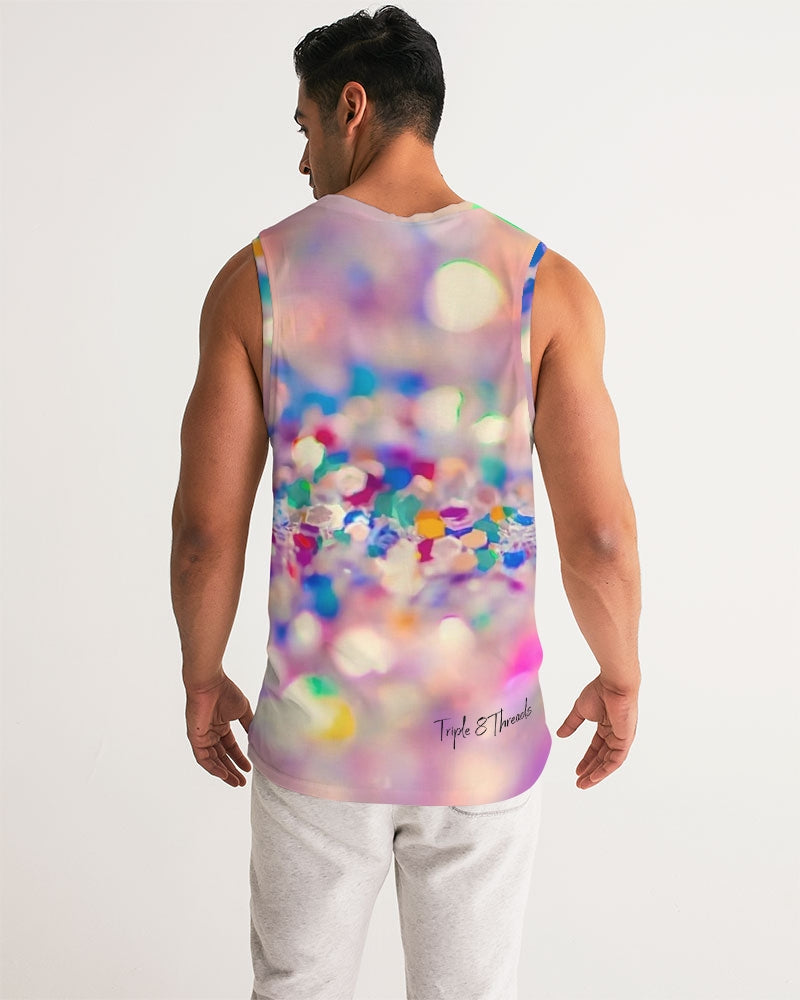 Rainbow Jewels Coruscate Men's Sports Tank