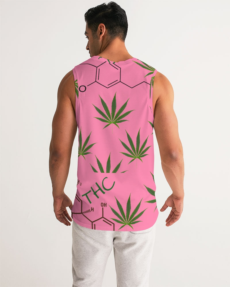 The Molecular Structure- Pink Men's Sports Tank