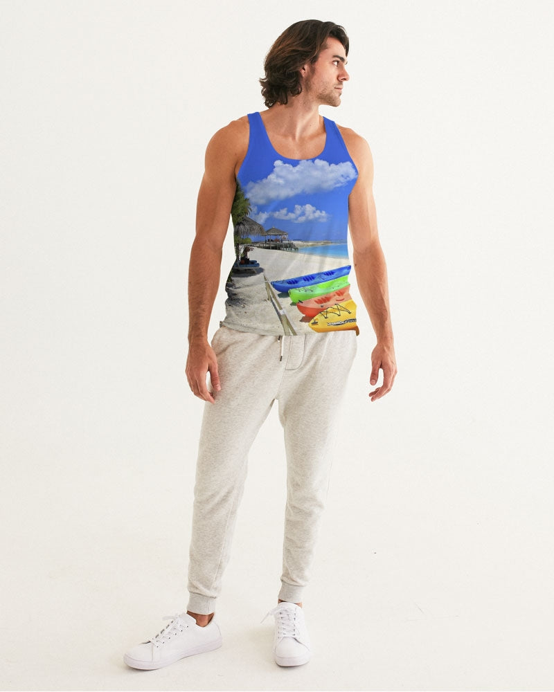 Beach Kayak Men's Tank