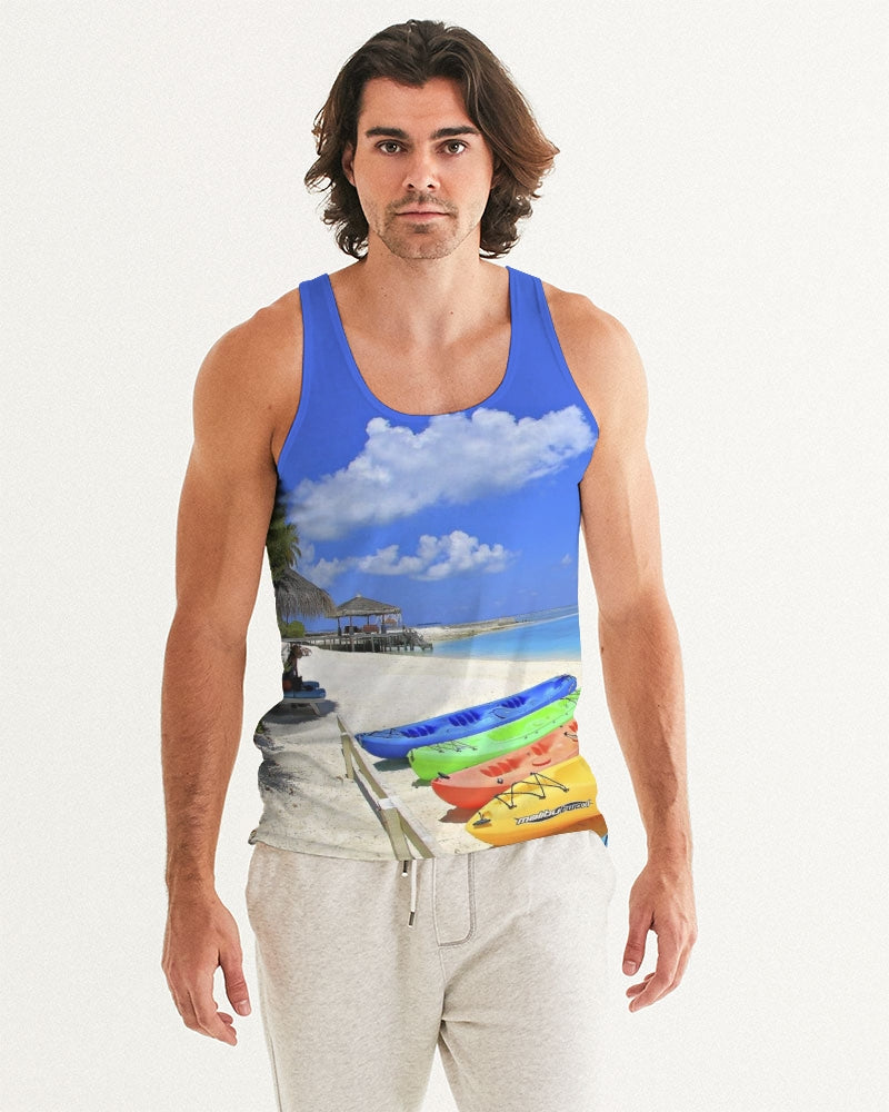 Beach Kayak Men's Tank