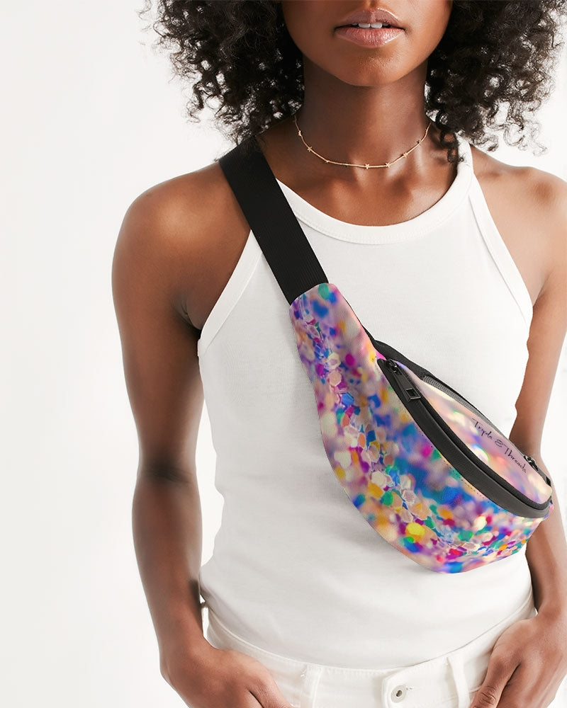 Rainbow Jewels Coruscate Crossbody Sling Bag