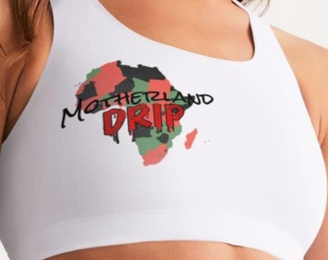 Motherland Drip Women's Seamless Sports Bra