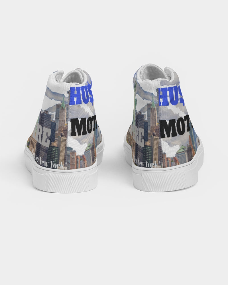 HMI RYC NY- Kicks Men's Hightop Canvas Shoe