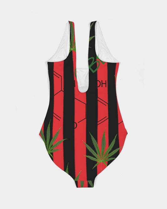 The Molecular Structure- T8T Women's One-Piece Swimsuit