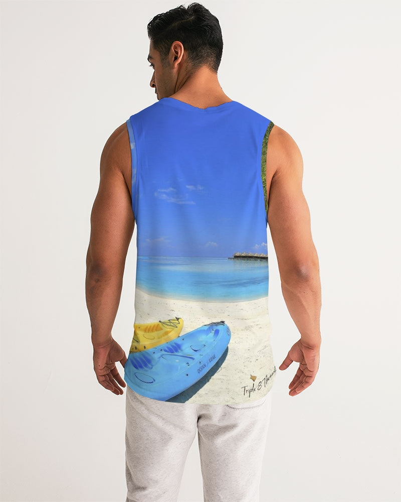 Beach Kayak Men's Sports Tank