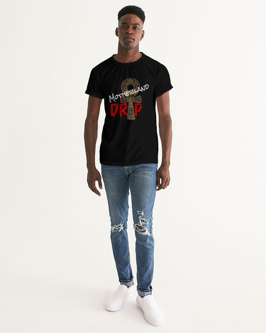 Ankh Motherland Drip - Gold Men's Graphic Tee