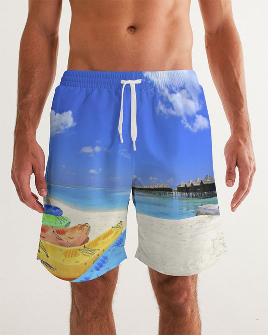 Beach Kayak Men's Swim Trunk