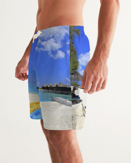 Beach Kayak Men's Swim Trunk