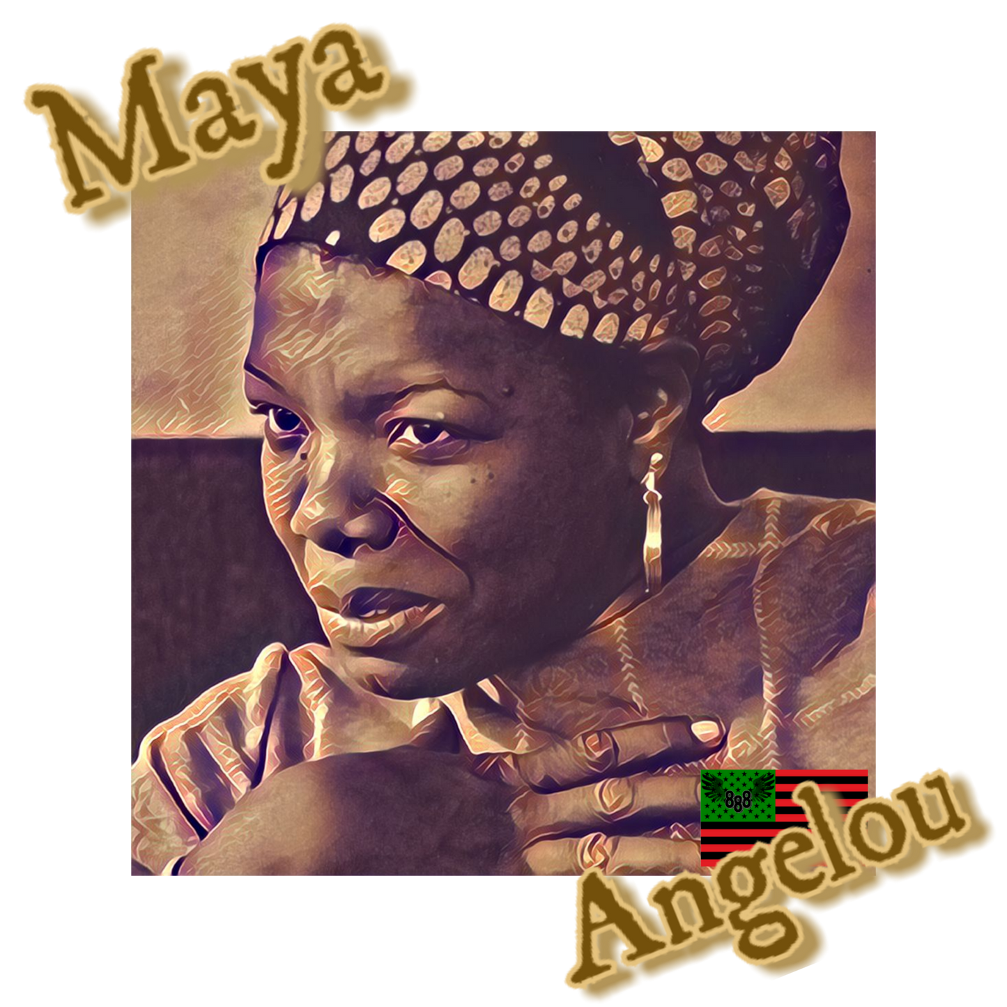 The Quotes- Maya Angelou Men's Tee