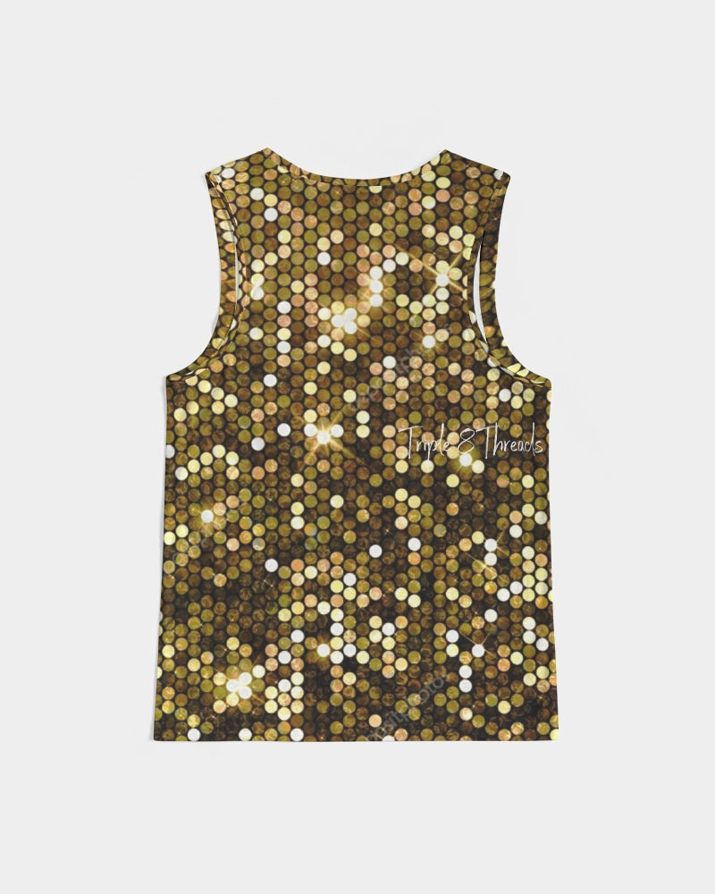 Gold Coruscate Men's Sports Tank