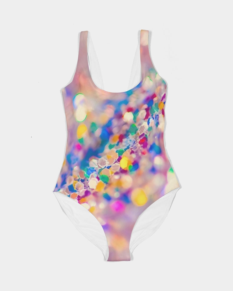 Rainbow Jewels Coruscate Women's One-Piece Swimsuit