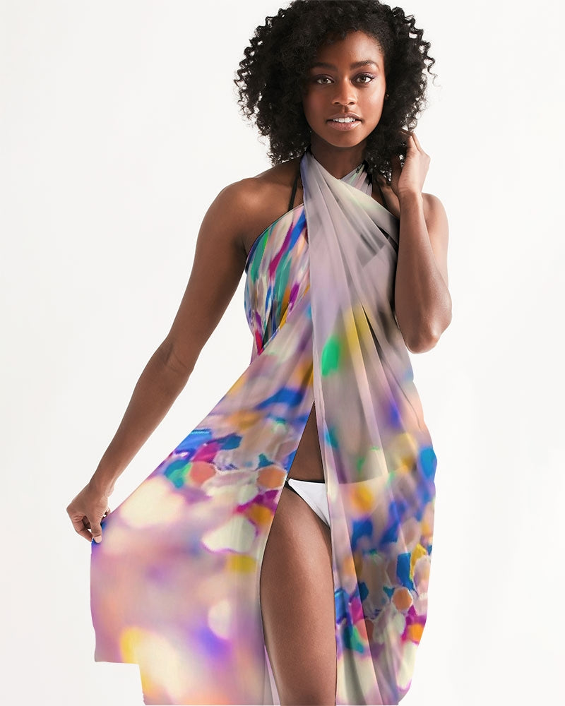 Rainbow Jewels Coruscate Swim Cover Up