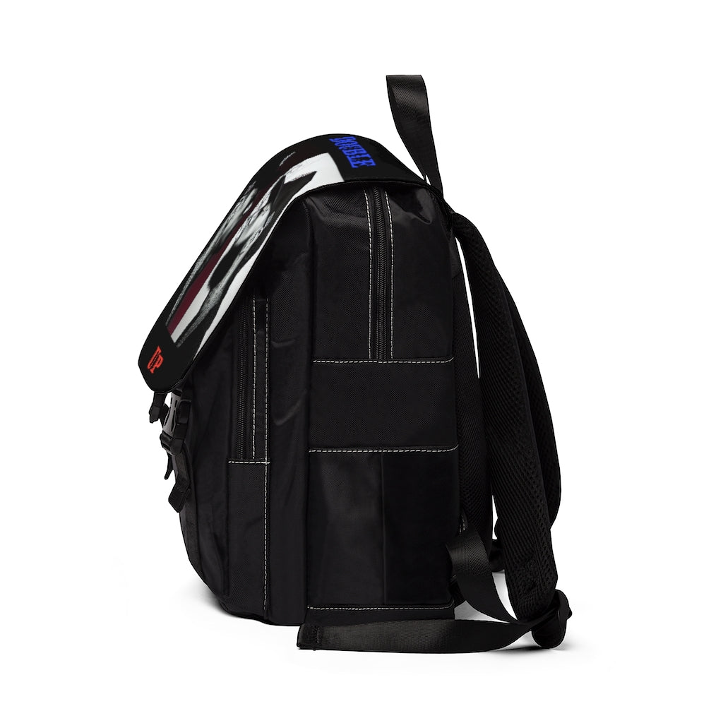 Nip Hussle Double Up Unisex Casual Shoulder Backpack