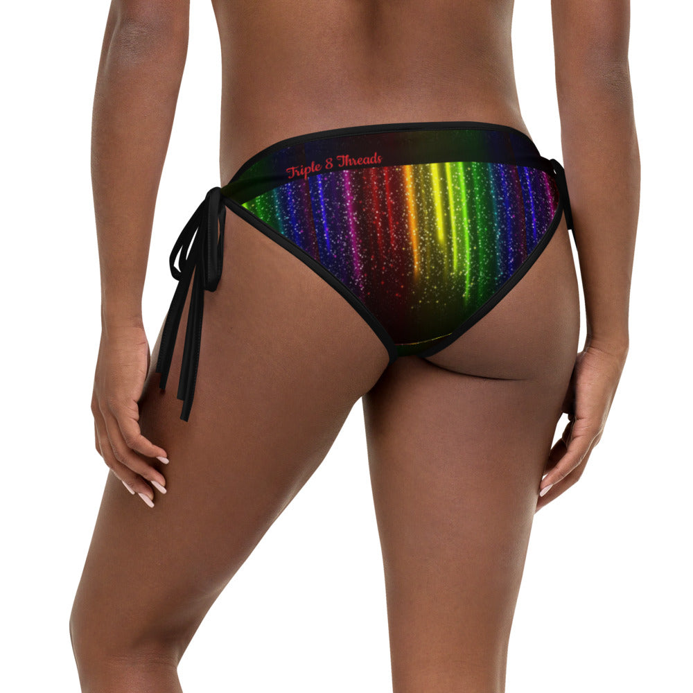 Rainbow Streak Coruscate Bikini Bottom