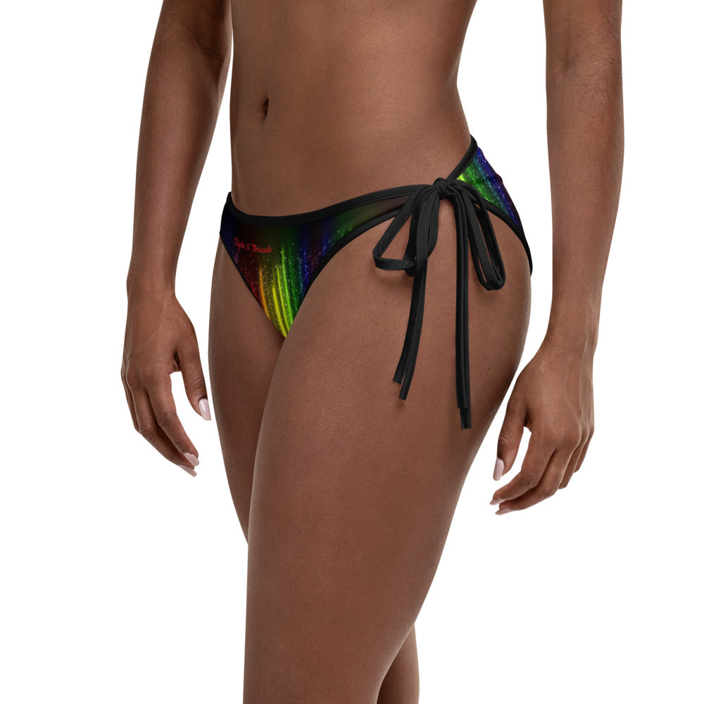 Rainbow Streak Coruscate Bikini Bottom