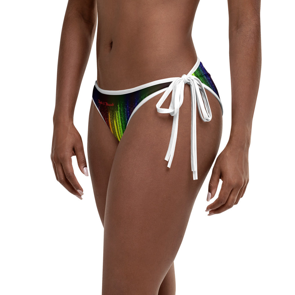 Rainbow Streak Coruscate Bikini Bottom