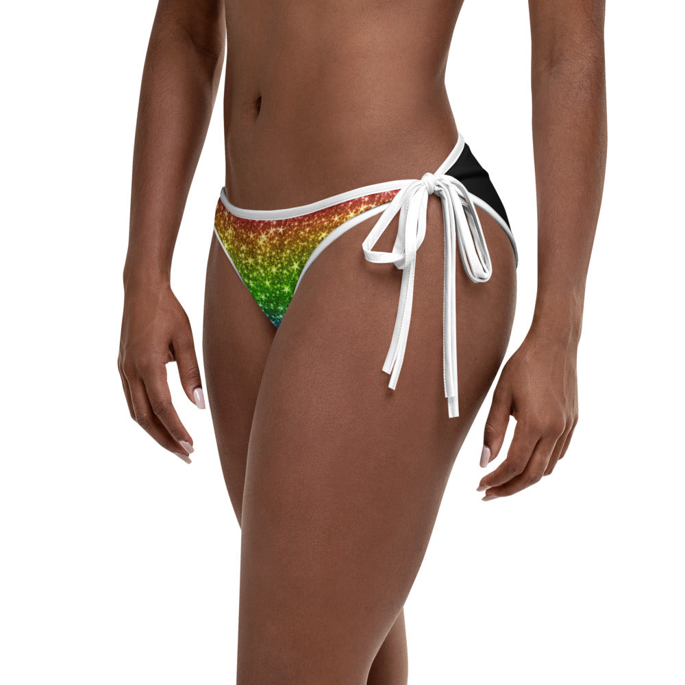 Rainbow Coruscate Bikini Bottom