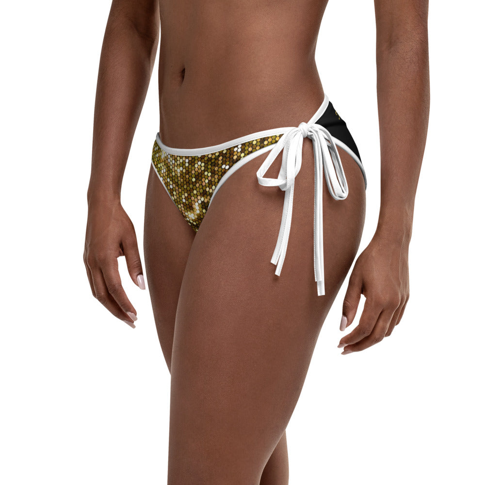 Gold Coruscate Bikini Bottom