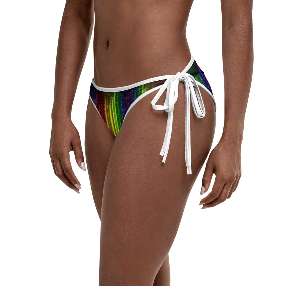 Rainbow Streak Coruscate Bikini Bottom