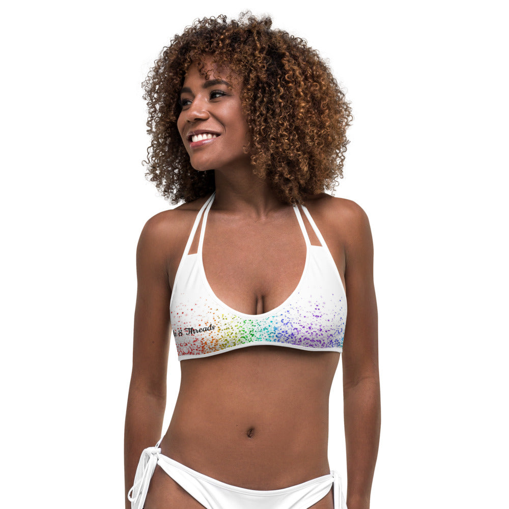 Rainbow Coruscate 2 Bikini Top