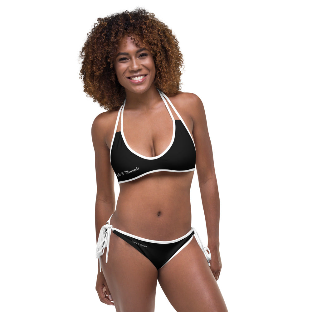 Silver n Black Coruscate Bikini