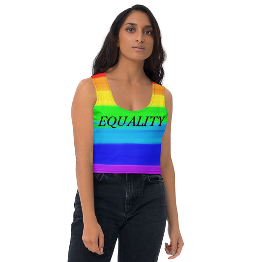 Pride 2022 Rainbow EQUALITY Crop Top