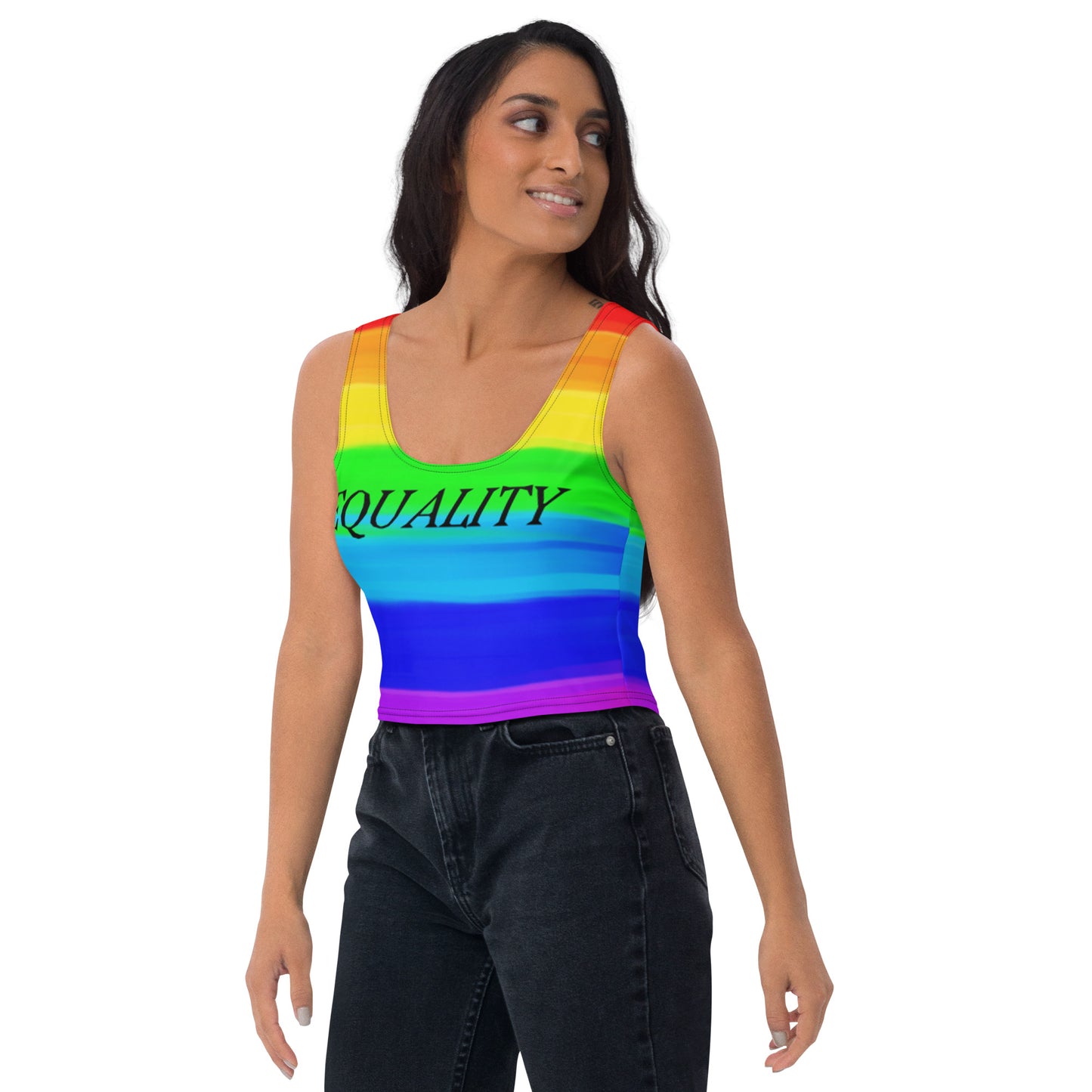 Pride 2022 Rainbow EQUALITY Crop Top