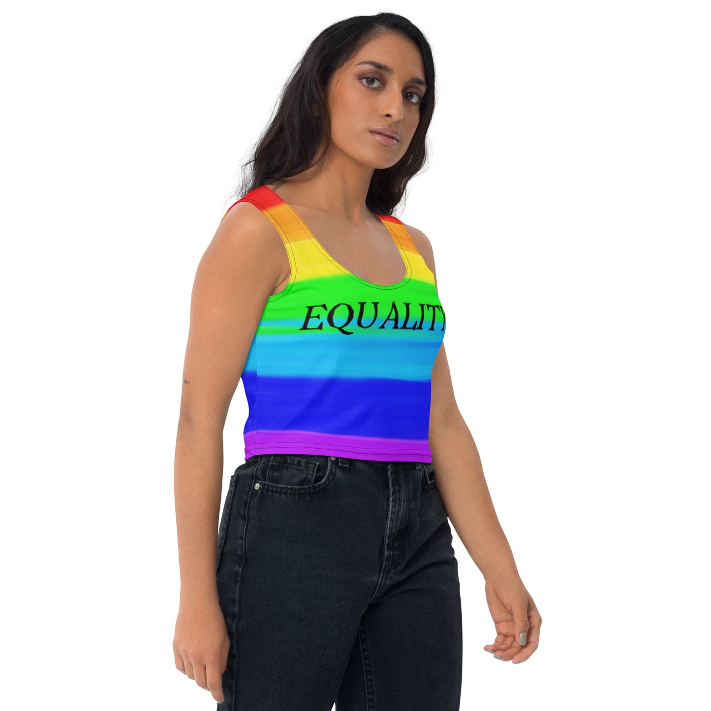 Pride 2022 Rainbow EQUALITY Crop Top