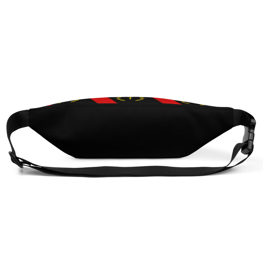 Black American Heritage Flag Fanny Pack