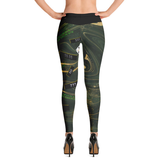 8xquiZit Collection - Women's Green Luxury Leggings