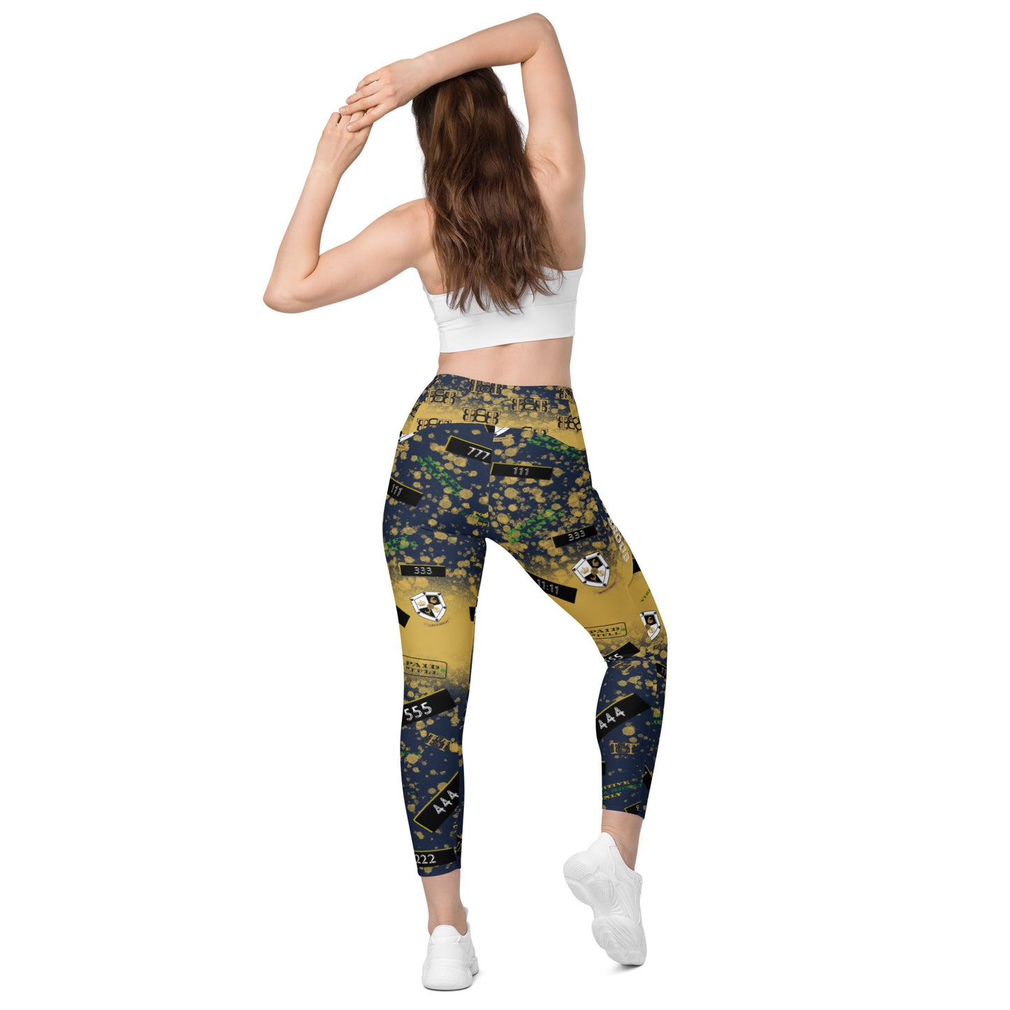 T8T Womens Sunblast Manifestation Leggings with pockets