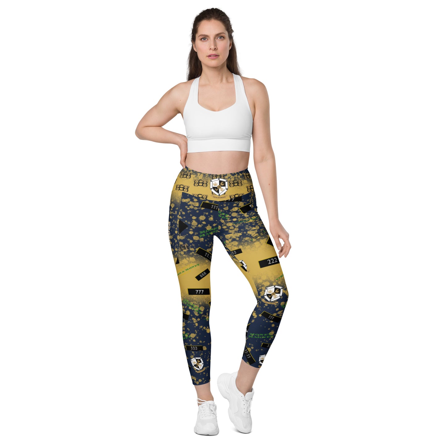 T8T Womens Sunblast Manifestation Leggings with pockets