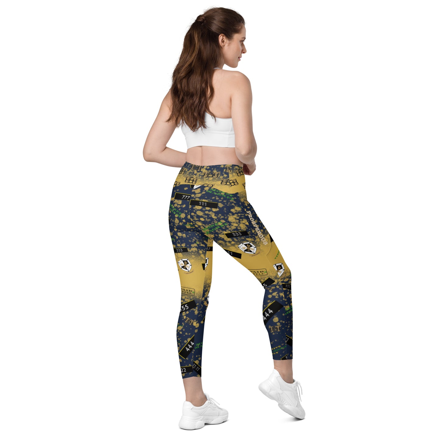 T8T Womens Sunblast Manifestation Leggings with pockets